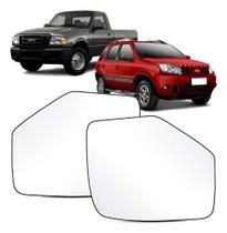 Lente Retrovisor ECOSPORT 2003 a 2012 RANGER 2005 a 2009 SEM BASE