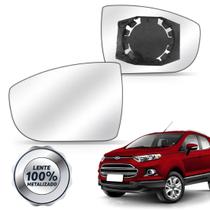 Lente Retrovisor Ecosport Com Base - Blawer