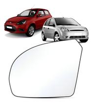 Lente Retrovisor FIESTA 2002 a 2014 KA 2008 a 2013 - SEM BASE