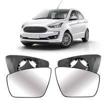 Lente Retrovisor Ford Ka 2014 a 2022 Escolha o Lado