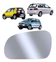 Lente Retrovisor GOL FOX CROSSFOX SPACEFOX 2003 a 2010 SEM BASE