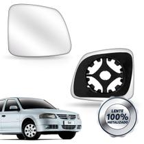 Lente Retrovisor Gol G6 Voyage Fox 2010 A 2017 Com Base