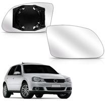 Lente Retrovisor Golf Polo 2008 2009 2010 2011 2012 2013 2014 2015 2016 2017 Com Base - BLAWER