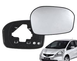 Lente Retrovisor Honda New Fit 2009/2014 Lado Esquerdo