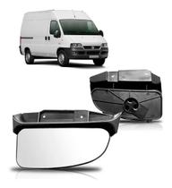 Lente Retrovisor Inferior Ducato 2003 a 2014 Lado Esquerdo Motorista