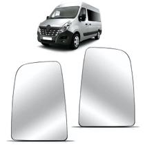 Lente Retrovisor Master 13 A 15 Com Base E Desembaçador