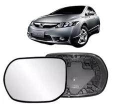 Lente Retrovisor New Civic 2011 Esquerdo