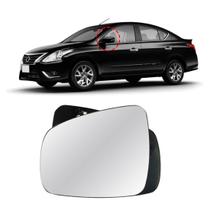 Lente Retrovisor Nissan Versa 2017 a 2019 Esquerdo - Evo-X Retrovisor