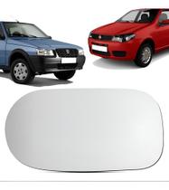 Lente Retrovisor PALIO STRADA 1996 a 2000 UNO FIRE 2001 a 2005 SEM BASE