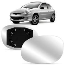 Lente Retrovisor Peugeot 206 1998 A 2009