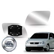 Lente Retrovisor Polo 2002 A 2010 Com Base Lente Retrovisor Polo 2002 A 2010 Com Base