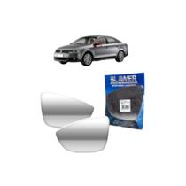 Lente Retrovisor Sem Base Metalizado Lado Esquerdo Jetta 2011 a 2016