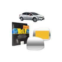Lente Retrovisor Sem Base Prata Convexo Sem Pisca Lado Direito Civic 2012 a 2016
