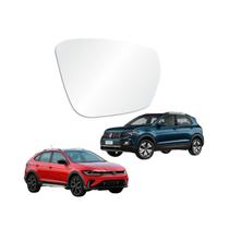 Lente Retrovisor Sem Base Superior Metalizada Lado Direito TCross 2019 a 2025 Polo Virtus Nivus 2022 a 2025 Lente Retrovisor Sem Base Superior Metalizada Lado Direito TCross 2019 a 2025 Polo Virtus Nivus 2022 a 2025