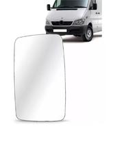 Lente Retrovisor Sprinter 1995 1996 1997 1998 1999 2000 2001 2002 2003 2004 2005 2006 2010 até 2011 Esquerdo