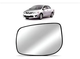 Lente Retrovisor Toyota Corolla 2008 a 2013 CONVEXO - Com base