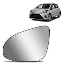 Lente retrovisor toyota yaris 2018 2019 novo
