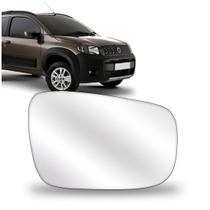 Lente Retrovisor Uno Way 2010 2011 2012 2013 Com Base Lente Retrovisor Uno Way 2010 2011 2012 2013 Com Base