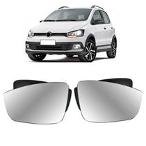 Lente Retrovisor Vw Fox 2009 a 2019 Escolha o Lado