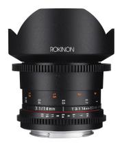 Lente Rokinon Cine DS 14mm T3.1 para micro quatro terços Lente Rokinon Cine DS 14mm T3.1 para micro quatro terços