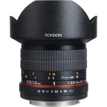 Lente Rokinon FE14M-C 14 mm F2.8 Ultra Wide para Canon (preta)