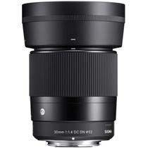 Lente sigma 30mm f/1.4 dc dn contemporary para canon rf