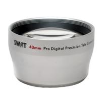 Lente Swat Tele 43mm 2.0X AF Telefoto Alta Definição (Prata)