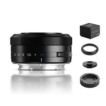 Lente Tartisan AF 27 mm F/2.8 APS-C com foco automático para montagem Sony E Lente Tartisan AF 27 mm F/2.8 APS-C com foco automático para montagem Sony E