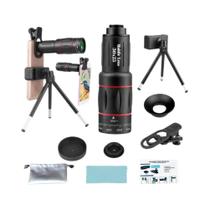 Lente Telefoto Zoom Universal Para Smartphone 18X 36X 64X Para Câmera De Celular iPhone Samsung