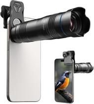 Lente Teleobjetiva MIAO LAB 28X HD com Clipe Universal
