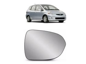 Lente Vidro Base Retrovisor Direito Honda Fit 03/... EB208