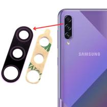 Lente vidro camera traseira compativel com Samsung A50s