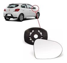 Lente Vidro Com Base Espelho Retrovisor Ld.Direito Onix