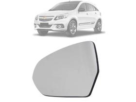 Lente Vidro Espelho Retrovisor Agile Montana Esquerdo 97229