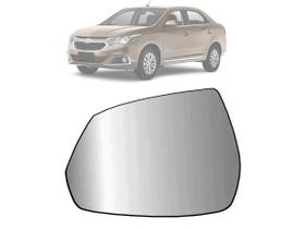 Lente Vidro Espelho Retrovisor Cobalt 12... Esquerdo 97231