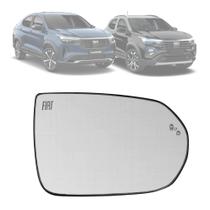 Lente Vidro Retrovisor C/Sensor P/ Fiat Pulse & Fastback 21/. Passageiro Lente Vidro Retrovisor C/Sensor P/ Fiat Pulse & Fastback 21/. Passageiro