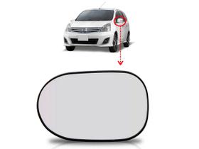 Lente Vidro Retrovisor Nissan Livina Esquerdo 09/14 EB657 Lente Vidro Retrovisor Nissan Livina Esquerdo 09/14 EB657