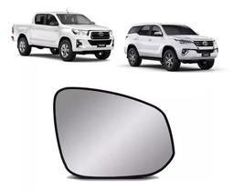 Lente Vidro Retrovisor Toyota HILUX 16 / 21 - lado direito