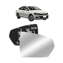 Lente Vidro Retrovisor VW Virtus Polo 17/... Direito EB958