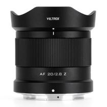 Lente VILTROX 20 mm F2.8 Z-Mount Full Frame AF para Nikon Z