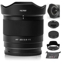 Lente VILTROX 20mm F2.8 FE Auto Focus Full Frame para Sony E Lente VILTROX 20mm F2.8 FE Auto Focus Full Frame para Sony E