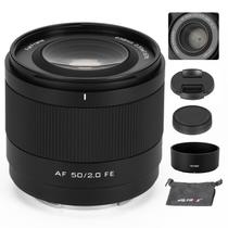 Lente VILTROX 50 mm F2.0 F-mount AF 50 mm F2 para Sony E-Mount