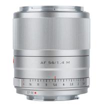 Lente Viltrox 56Mm F/1.4 Af Stm Canon Ef-M Mirrorless Prata