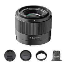Lente VILTROX 56mm F1.7 f/1.7 AF para câmeras Sony E Mount