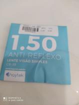 Lente visão simples anti reflexo