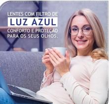 Lente Visão Simples filtro azul