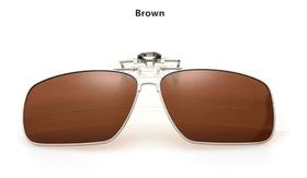 Lentes Clip On Para Óculos Polarizadas Proteção U V 400