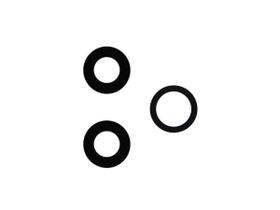 Lentes da Câmera Traseira Para ip 13 13 Mini