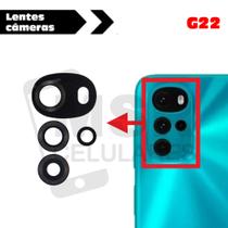Lentes das câmeras celular MOTOROLA modelo G22