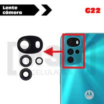 Lentes das câmeras celular MOTOROLA modelo G22